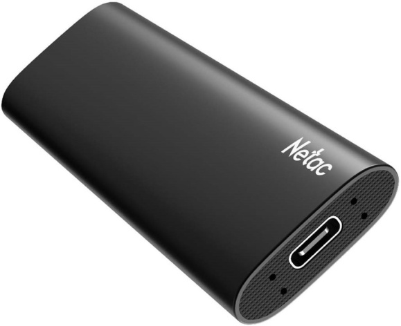 фото Внешний SSD USB 3.2 Gen 2 Type-C Netac NT01ZSLIM-500G-32BK в Красноярске 500 ГБ