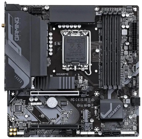 фото Материнская плата mATX GIGABYTE B760M GAMING X AX (УЦЕНЕННЫЙ) в Перми