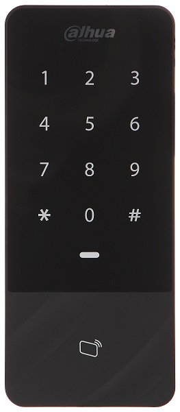 Контроллер Dahua DHI-ASI1201E-D автономный RFID-считыватель с клавиатурой, IP66, TCP/IP, EM (125 кГц)