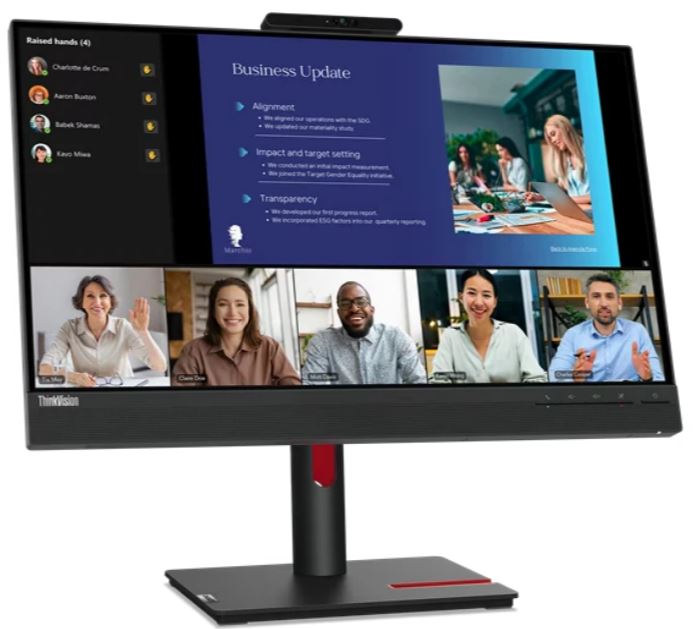 

Монитор 24" Lenovo ThinkVision T24v-30 63D8MAT3EU 1920x1080 75Hz 1000:1, ThinkVision T24v-30