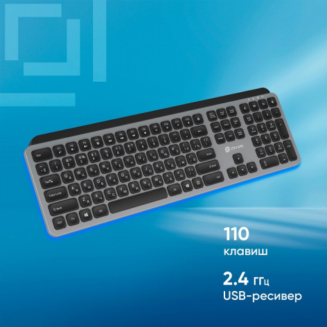 фото Клавиатура Wireless Oklick K859W в Казани