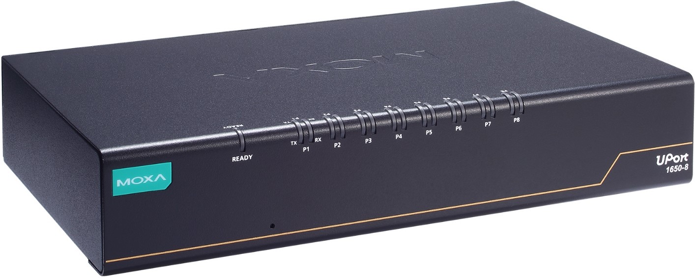 

Преобразователь MOXA UPort 1650-8-G2-Hub 8-портовый USB в RS-232/422/485 со встроенным хабом с 3 выходными портами USB типа A, UPort 1650-8-G2-Hub