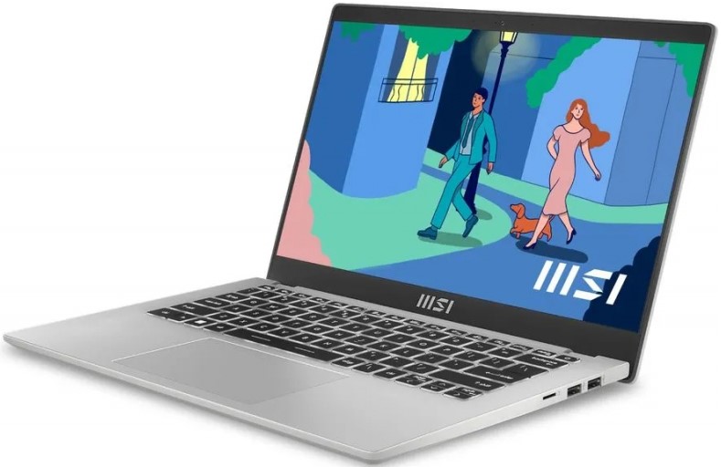 

Ноутбук MSI Modern 14 C12MО-688RU 9S7-14J111-688 i7-1255U/16GB/512GB SSD/Iris Xe graphics/14" IPS FHD/WiFi/BT/cam/Win11Pro/silver, Modern 14 C12MО-688RU