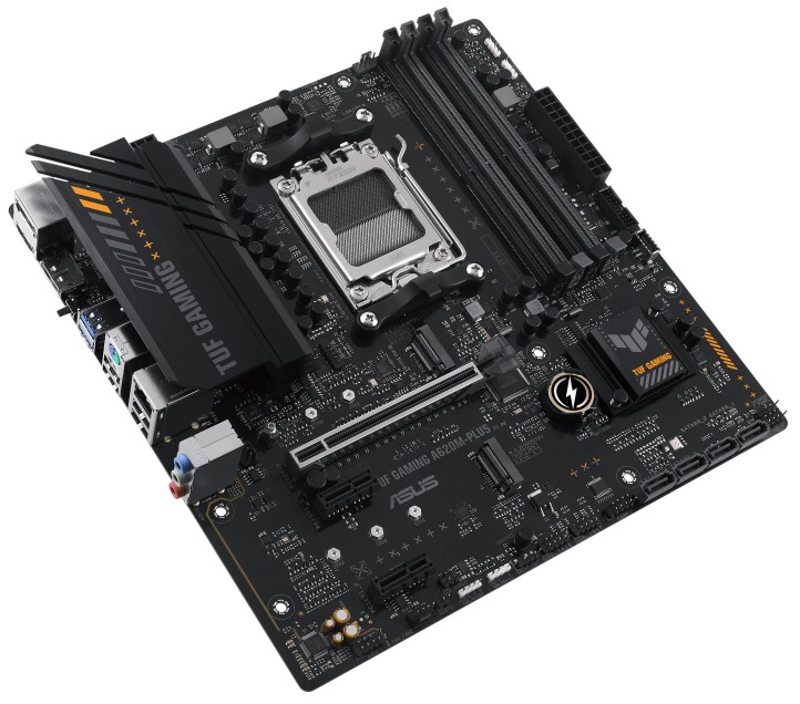 

Материнская плата mATX ASUS TUF GAMING A620M-PLUS (AM5, AMD A620, 4*DDR5(6400), 4*SATA3, 2*M.2, Audio, Gb LAN, USB 3.2, USB 2.0, 2*DP, HDMI), TUF GAMING A620M-PLUS