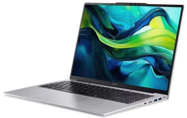 фото Ноутбук  Acer Aspire Lite AL16-71P-5137 в Перми 16 ", Core Ultra 5, 16 Гб RAM, 512 Гб SSD, Arc graphics, Серебристый