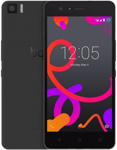 фото Мобильный телефон  BQ Aquaris M5 Black 16Gb