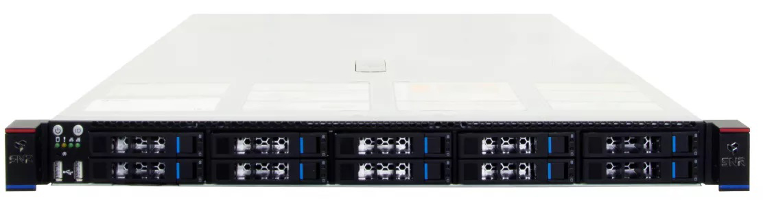 

Серверная платформа SNR SNR-SR1210RS 1U, Scalable, DDR4, 10xHDD, резервируемый БП, SNR-SR1210RS