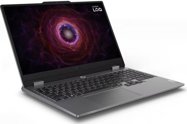 фото Ноутбук  Lenovo LOQ 15ARP9 в Красноярске 15.6 ", Ryzen 7, 16 Гб RAM, 512 Гб SSD, GeForce RTX 4050, Серый