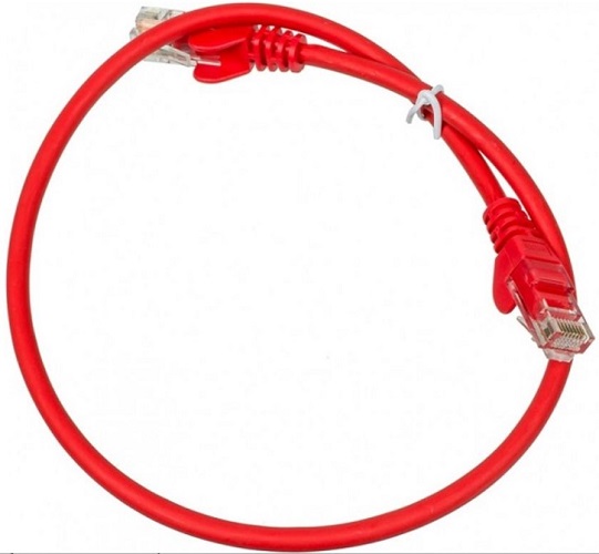 

Кабель патч-корд U/UTP 6 кат. 1,5м Lanmaster LAN-PC45/U6-1.5-RD RJ45 - RJ45, 4 пары, красный, LSZH, LAN-PC45/U6-1.5-RD