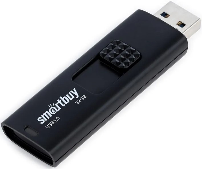 

Накопитель USB 3.0 32GB SmartBuy SB032GB3FSK Fashion чёрный, SB032GB3FSK