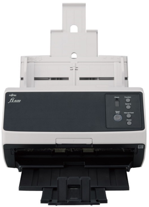 

Сканер Fujitsu fi-8150 PA03810-B101 цветной, двухсторонний, A4, 50 стр./мин, ADF 100, USB 3.2, Gigabit Ethernet, нагрузка 8000 стр/день, fi-8150