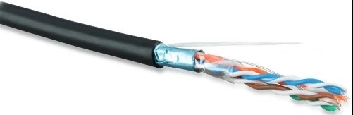 

Кабель витая пара F/UTP 5e кат. 4 пары Hyperline FUTP4R-C5E-S24-OUT-LSZH-BK-500 24 AWG, 4х2х0,51 мм, однопроволочные жилы, LSZH нг(А)-HF, внешний -40°, FUTP4R-C5E-S24-OUT-LSZH-BK-500