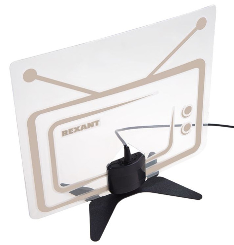 Изображение товара Активная комнатная антенна Rexant 34-0717 для DVB-T2 цифрового ТВ