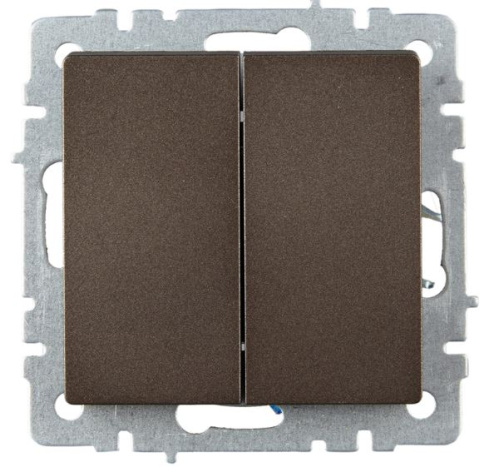 фото Переключатель двухклавишный  IEK BR-V22-0-10-K45 в Самаре