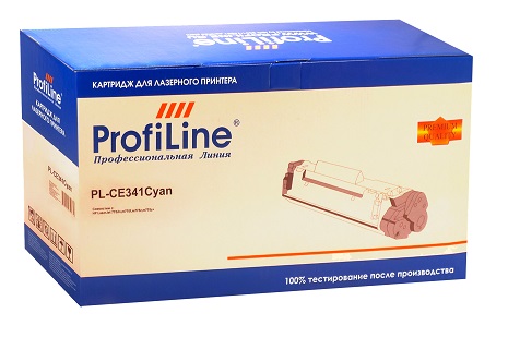 

Картридж ProfiLine PL-CE341A для принтеров HP LaserJet Enterprise 700 color MFP M775dn/M775f/M775z/M775z 16000 копий Cyan ProfiLine, PL-CE341A