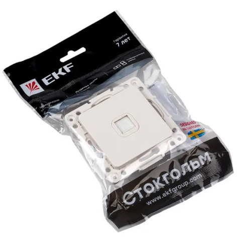 фото Розетка компьютерная Механизм EKF EYK01-035-10 в Омске