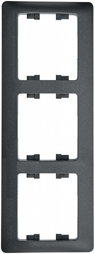 

Рамка Schneider Electric GSL000707 3 поста вертикальная, IP20, GSL000707