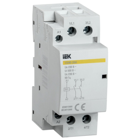 Изображение товара Контактор IEK MKK11-40-20 для автоматизации нагрузок до 40 А