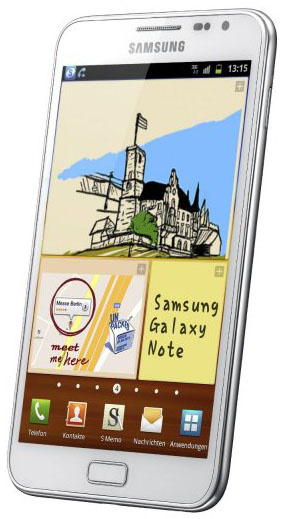 фото   Samsung N7000 Galaxy Note White