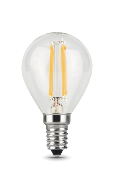 

Лампа светодиодная Gauss 105801211 Filament Шар E14 11W 750lm 4100K 1/10/50, 105801211