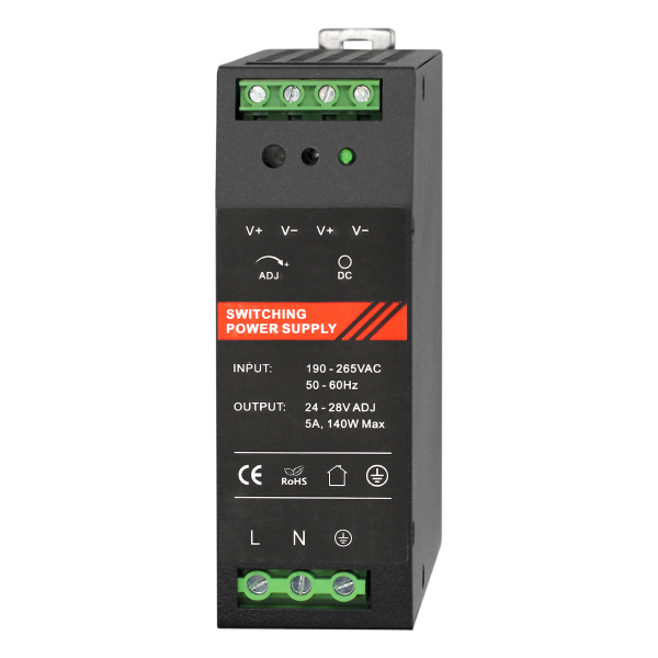 

Блок питания Smartec ST-PS205DDX-BK 24 VDC/ 5 A, крепление на DIN-рейку, черный, ST-PS205DDX-BK
