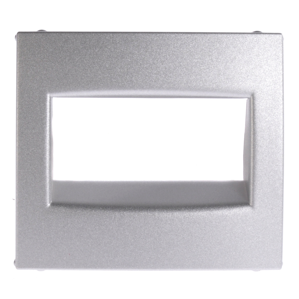 

Панель лицевая Legrand 770255 Valena CLASSIC - для одиночных розеток RJ45, алюминий, 770255
