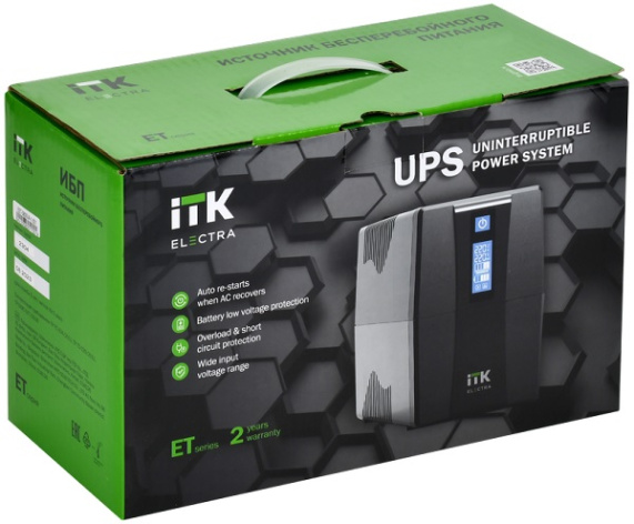 фото Источник бесперебойного питания  ITK EET-0800VA-1-001 в Уфе