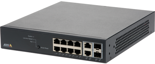

Коммутатор Axis T8508 POE+ NETWORK SWITCH 01191-002 управляемый гигабитный безвентиляторный PoE+. 2 SFP/RJ45 uplink порта и 8 PoE+ портов с общей мощн, T8508 POE+ NETWORK SWITCH