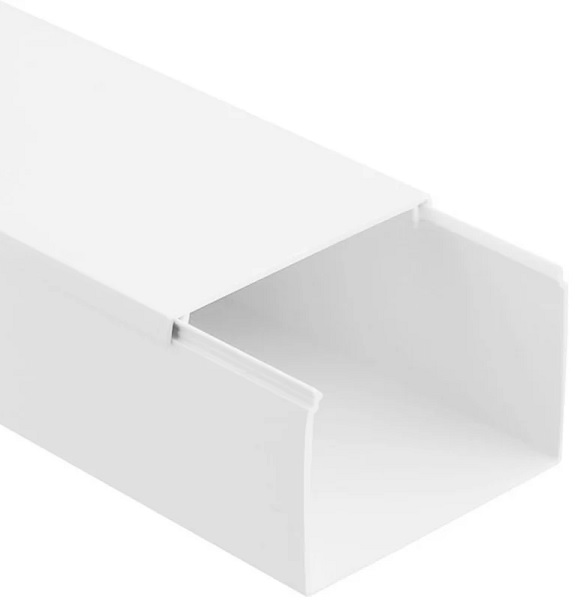 

Кабель-канал Rexant 28-8040-2 80х40мм, белый (12 м/уп), 28-8040-2