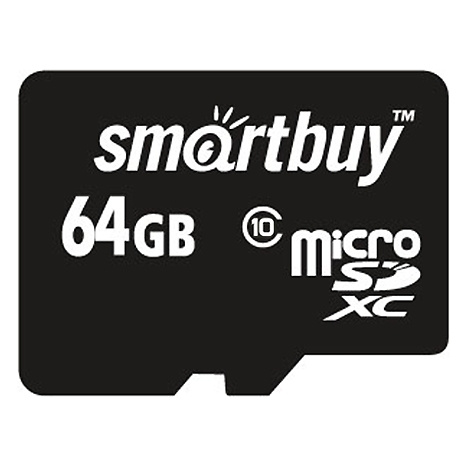 фото Карта памяти MicroSDXC 64GB SmartBuy SB64GBSDCL10-01 в Перми