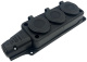 фото Удлинитель силовой iTOK i-CONNECT-COLOR-SUR-KG-325-1-44-20-BLACK-OR в Смоленске