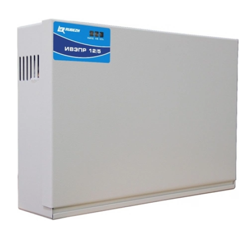 Изображение товара Источник бесперебойного питания Рубеж ИВЭПР 12/5 2х17-Р БР