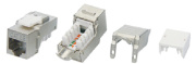 фото Вставка Hyperline KJ9-8P8C-C5e-90-SH-F-WH