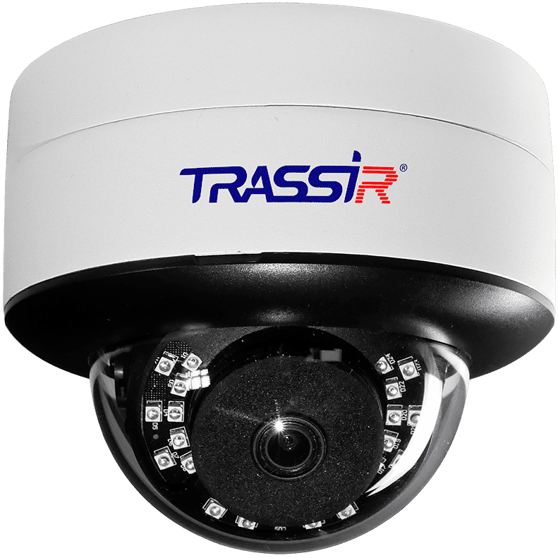 

Видеокамера IP TRASSIR TR-D3151IR2 v2 3.6 уличная купольная вандалостойкая 5Мп, TR-D3151IR2 v2 3.6