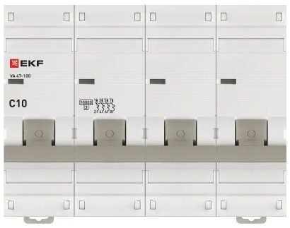 фото Автоматический выключатель  EKF mcb47100-4-10C-pro в Екатеринбурге