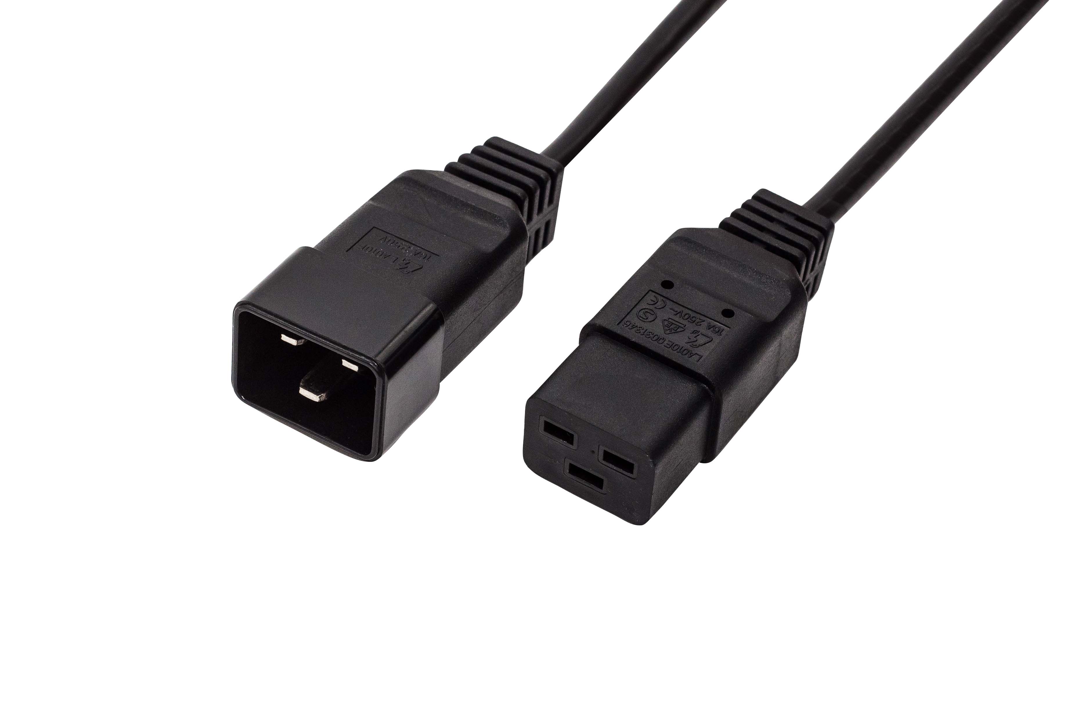 

Кабель питания Filum FL-PC16-C19-C20-1.8M С19-C20, 3х1.5мм², 220В, 16A, чёрный, 1.8м, FL-PC16-C19-C20-1.8M