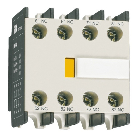 Изображение товара Приставка IEK KPK10-04 для контакторов серии ПКИ
