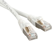 фото Кабель патч-корд Hyperline PC-LPM-STP-RJ45-RJ45-C5e-0.5M-LSZH-WH