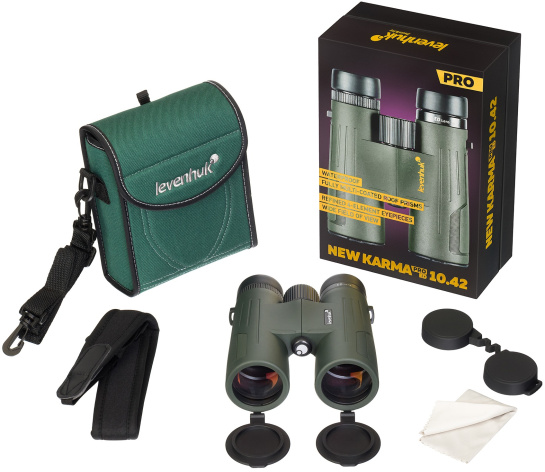 фото Бинокль  Levenhuk New Karma PRO ED 10x42 в Санкт-Петербургe