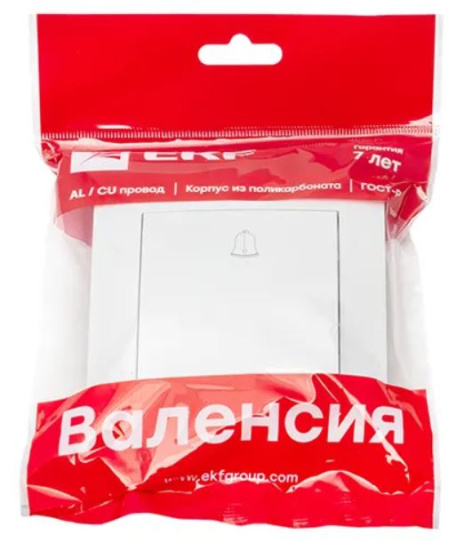 фото Кнопка звонка в сборе EKF EWV10-026-10 в Уфе