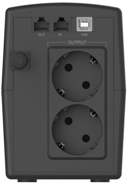 фото Источник бесперебойного питания  CBR QTM-650T-2F-LCUC в Уфе