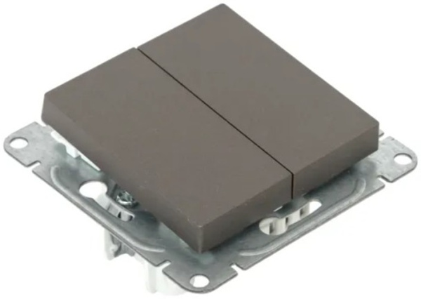 фото Переключатель двухклавишный  EKF UP1-SWM-21 в Воронеже