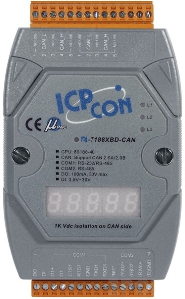 фото Контроллер  ICP DAS I-7188XBD-CAN-G CR в Омске