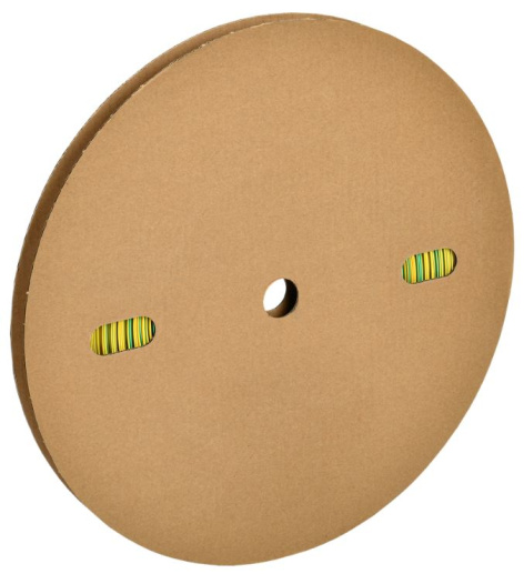 Изображение товара Трубка термоусадочная IEK UDRS-D22-100-K52 желто-зеленого цвета