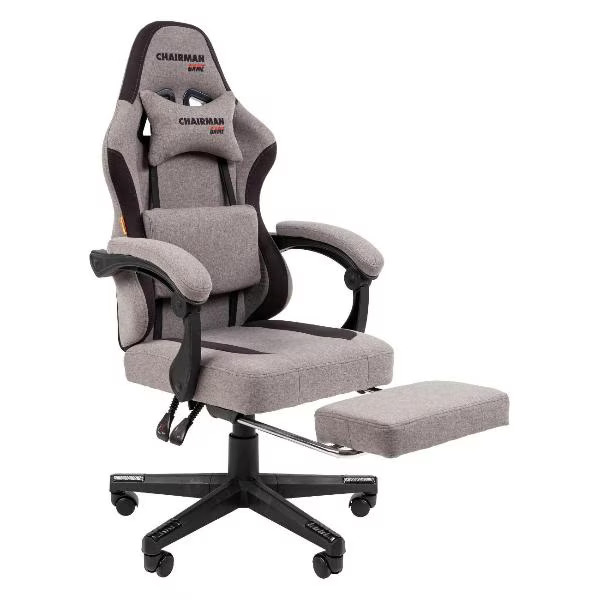 

Кресло игровое Chairman CH27 7145969 серо-черный, CH27