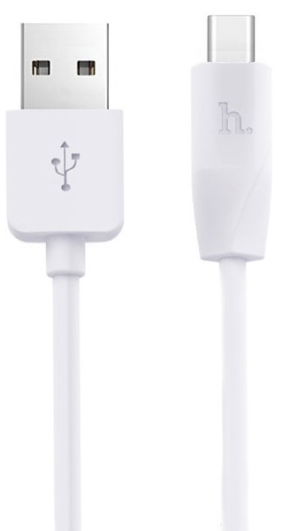 

Кабель Hoco X1 6957531032045 USB 2.0, АM/Type-C M, белый, 1м, X1