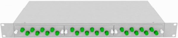 фото Кросс оптический стоечный  TopLAN КРС-Top-1U-24FC/A-OS2-GY в Уфе