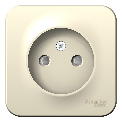 

Розетка Schneider Electric BLNRA001112 б/з со шторками 16А, 250В, изолир. пластина Молочная наруж, BLNRA001112