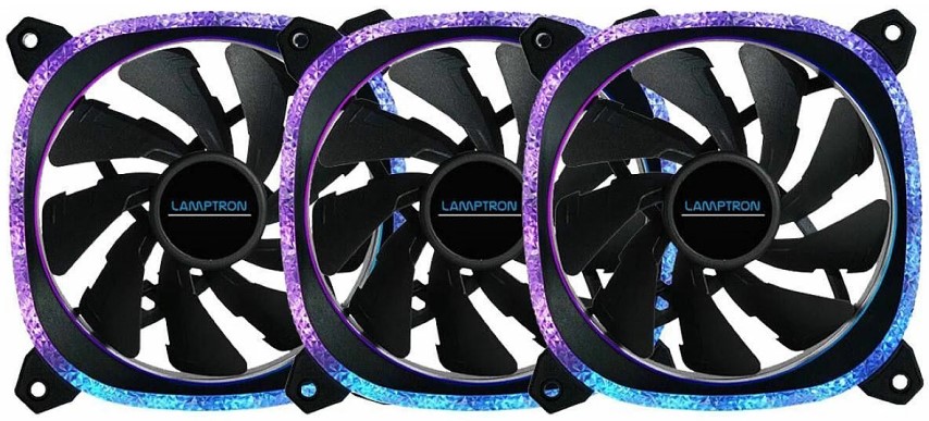 

Вентилятор для корпуса Lamptron DIAMOND+ ARGB LAMP-DAP02 120x120x25mm, 1500rpm, 30dBA, 4-pin PWM (3 шт), DIAMOND+ ARGB