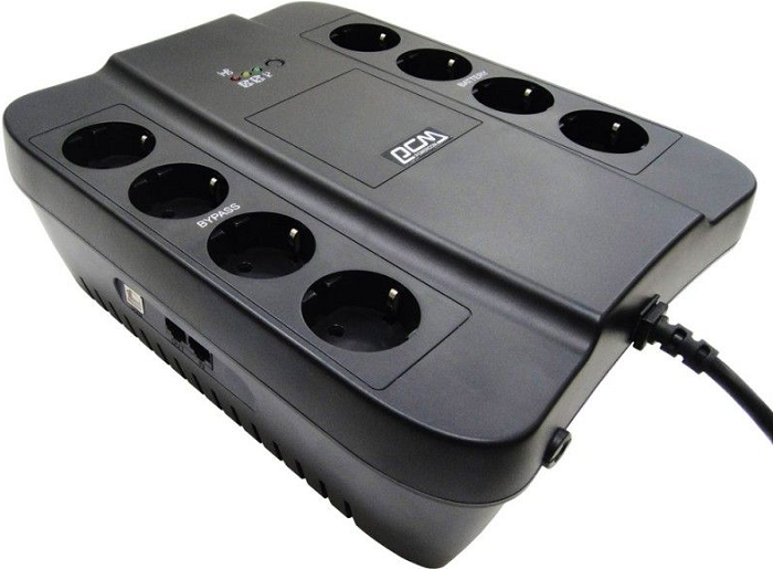 

Источник бесперебойного питания Powercom SPD-850U Back-UPS SPIDER, Line-Interactive, 850VA/510W, Tower, Schuko, USB (688276), SPD-850U